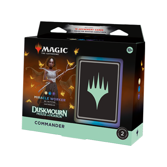 Magic: The Gathering Duskmourn: House of Horror Commander Deck Bundle - Includes All 4 Decks (Pre-Order)