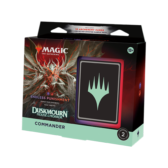 Magic: The Gathering Duskmourn: House of Horror Commander Deck Bundle - Includes All 4 Decks