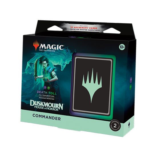 Magic: The Gathering Duskmourn: House of Horror Commander Deck Bundle - Includes All 4 Decks (Pre-Order)